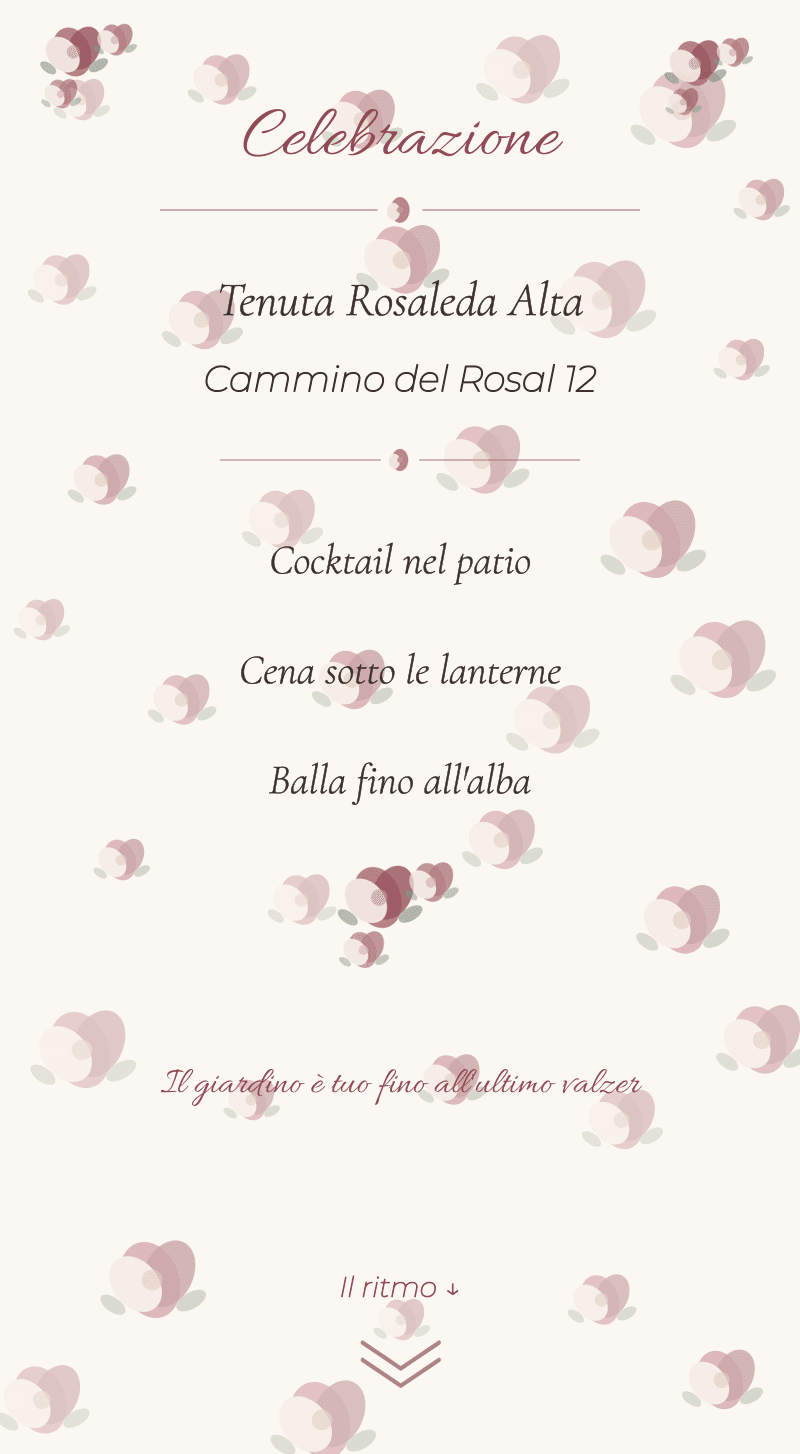 Matrimonio — Roseto — Celebrazione