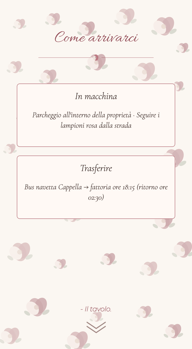 Matrimonio — Roseto — Come arrivare