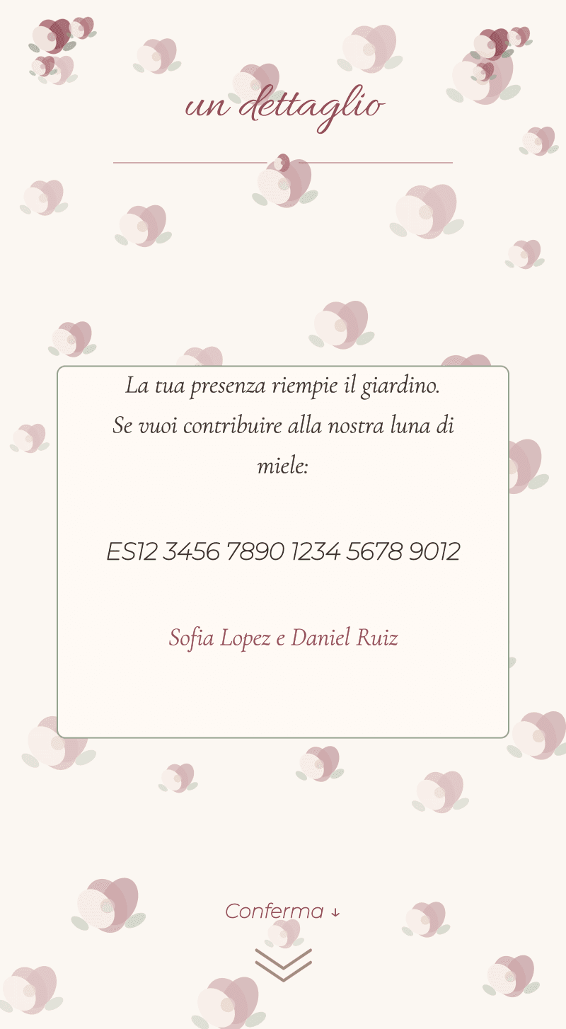 Matrimonio — Roseto — Un pensiero