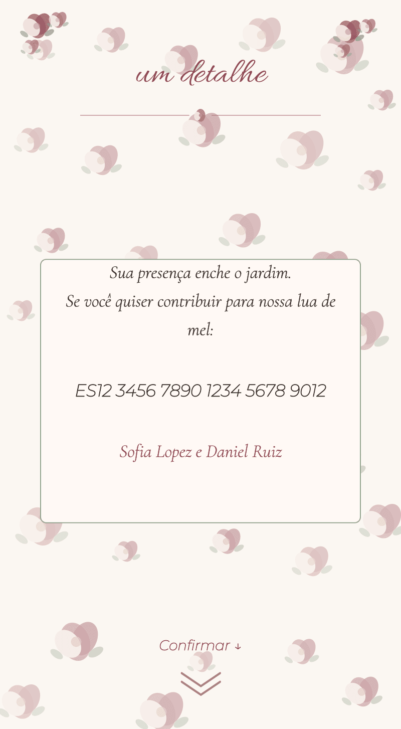 Casamento — Roseiral — Um pormenor