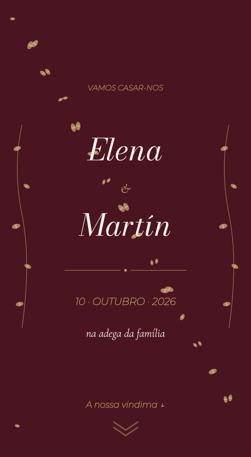 Casamento — Vinhedo