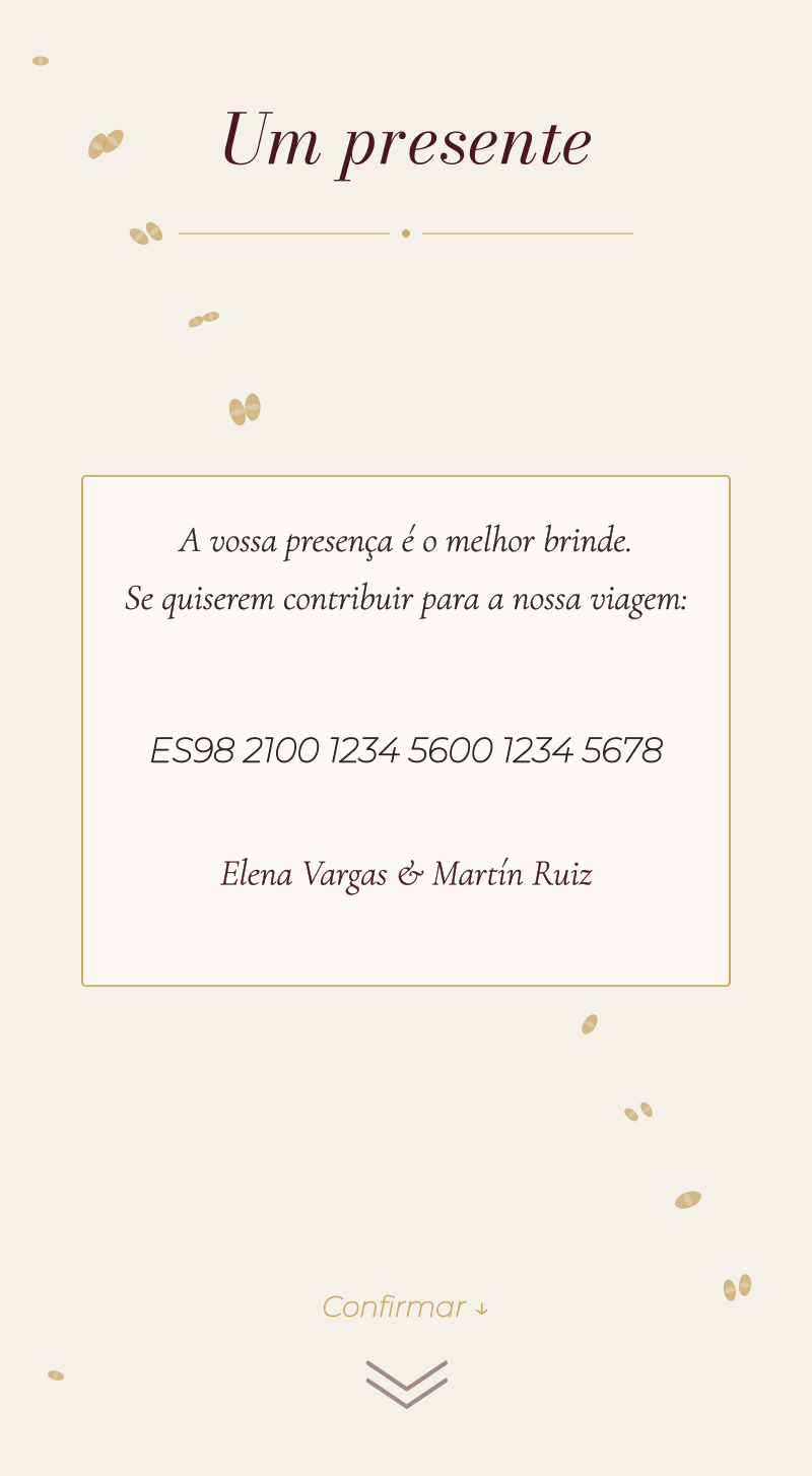 Casamento — Vinhedo — Uma prenda