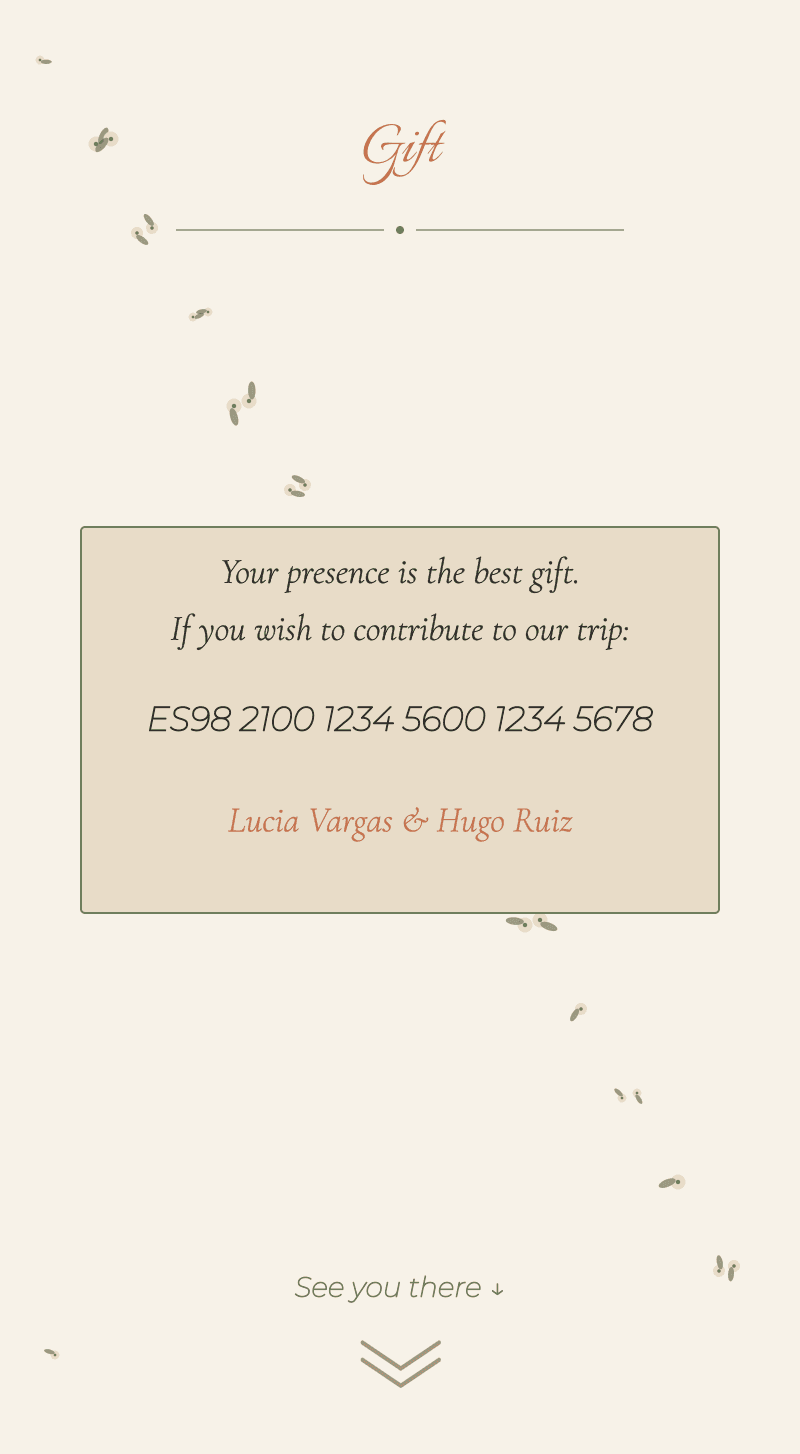 Wedding — Orange Blossom — Gift