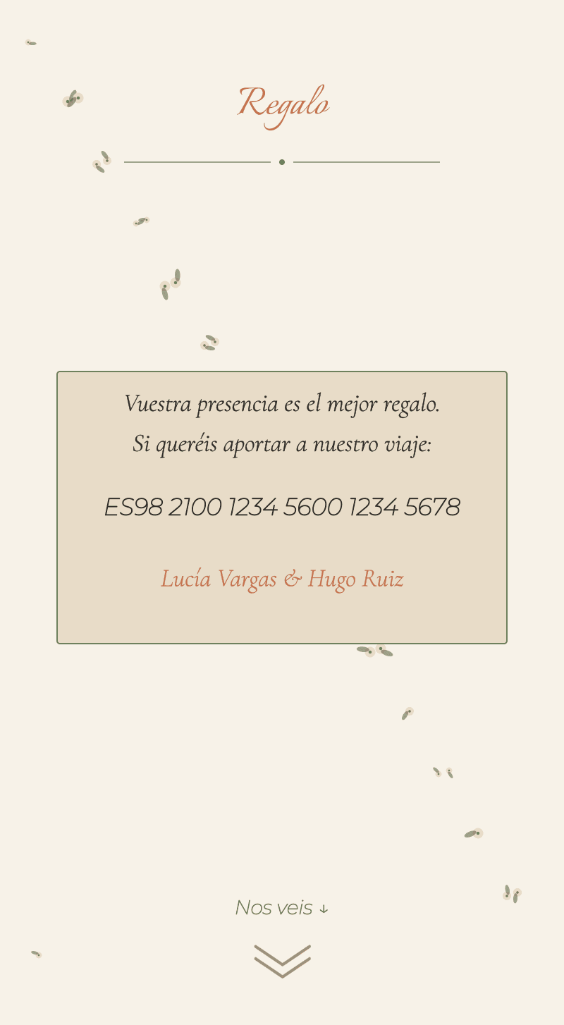 Boda — Azahar — Regalo