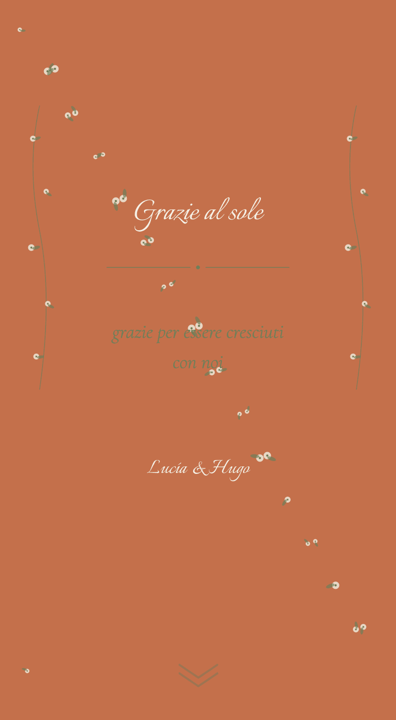Matrimonio — Zagara — Grazie al sole