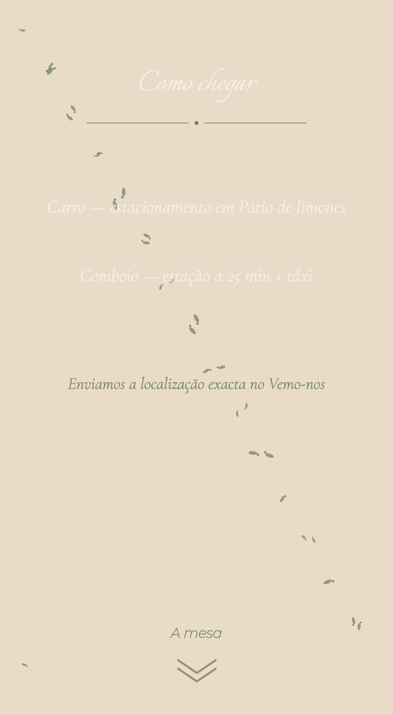 Casamento — Flor de laranjeira — Como chegar