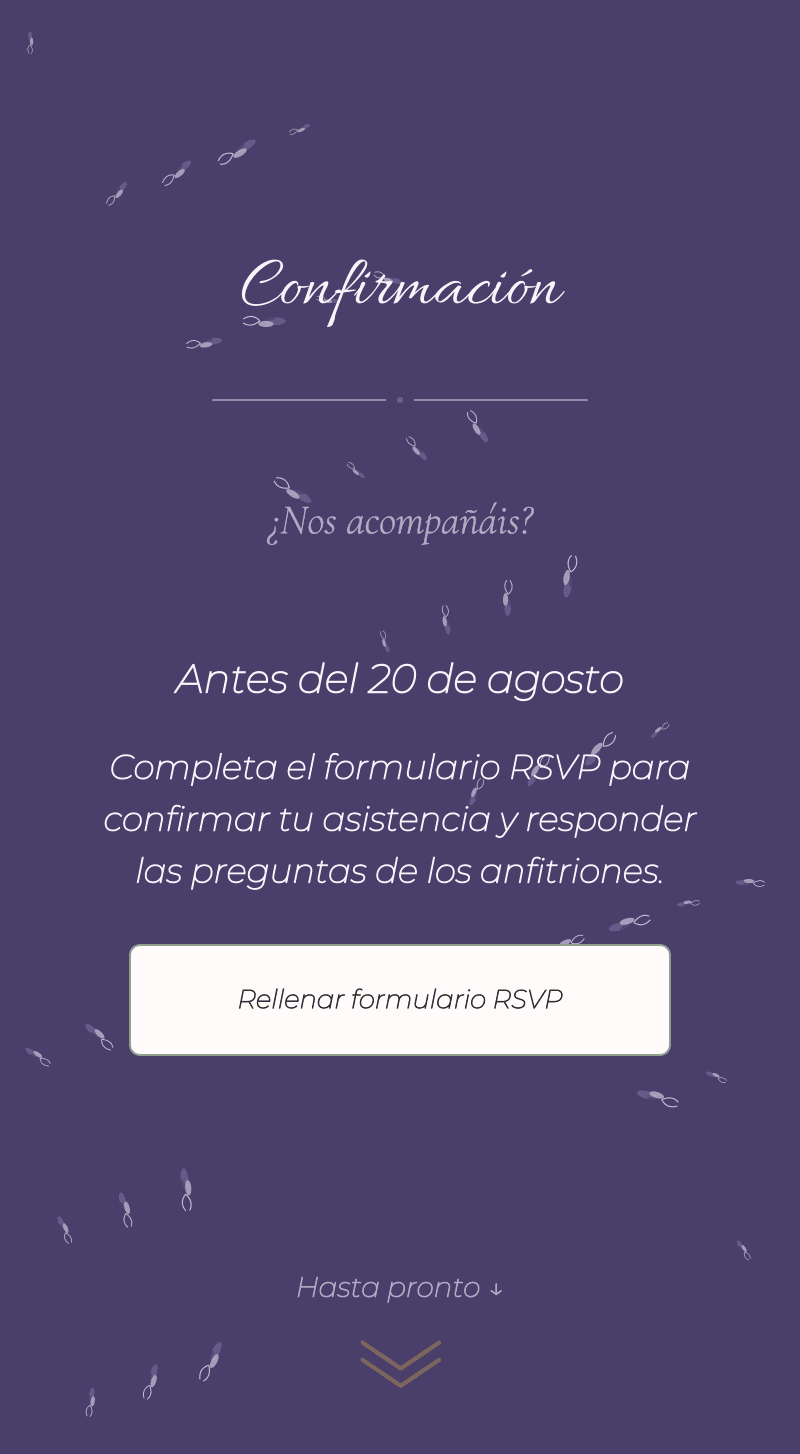 Boda — Lavanda — Confirmación