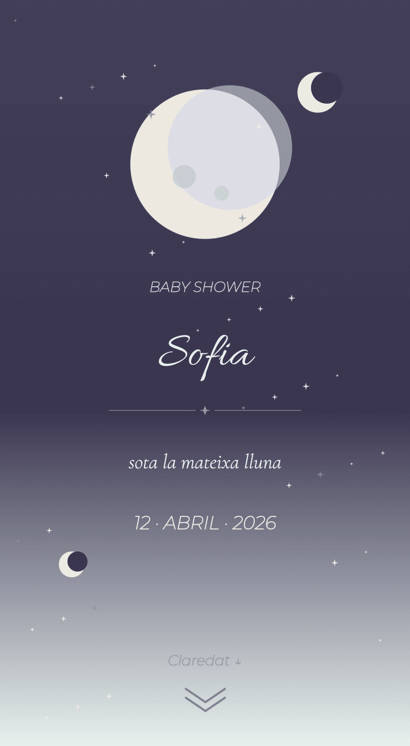 Baby Shower — Lluna de Mel — Portada