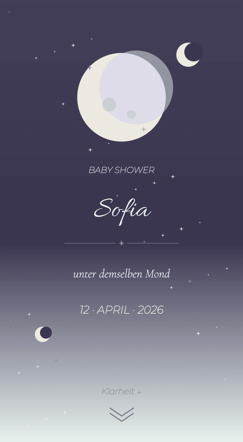 Baby Shower — Honigmond
