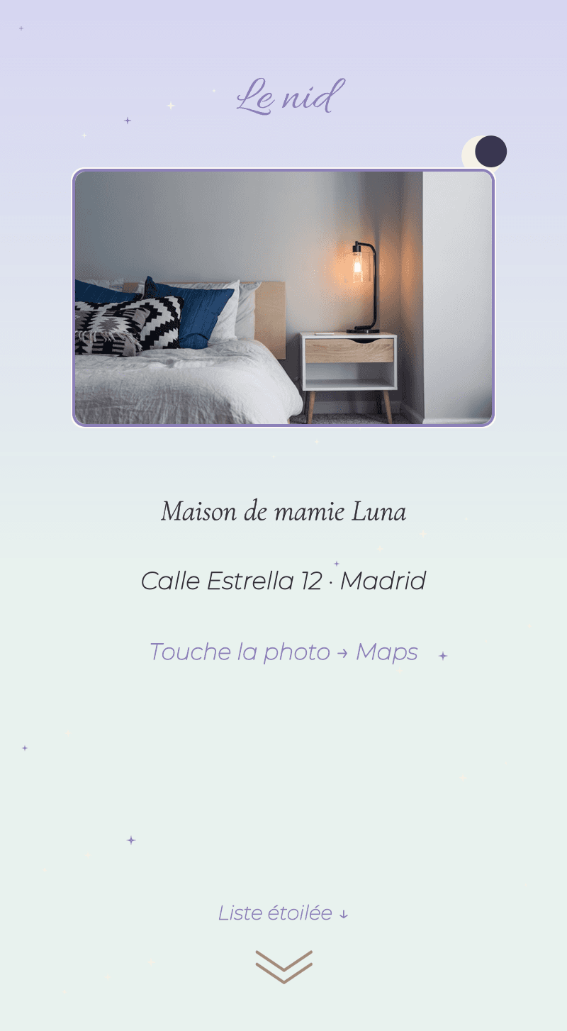 Baby Shower — Lune de Miel — Le nid
