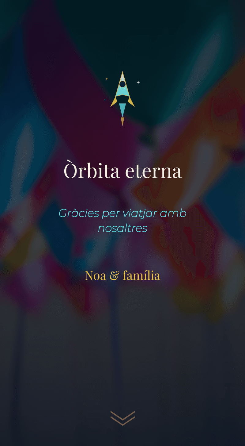 Aniversari — Espai — Òrbita eterna