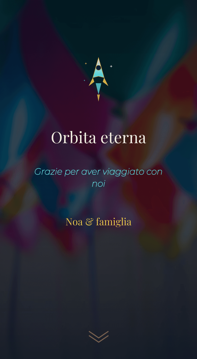 Compleanno — Spazio — Orbita eterna