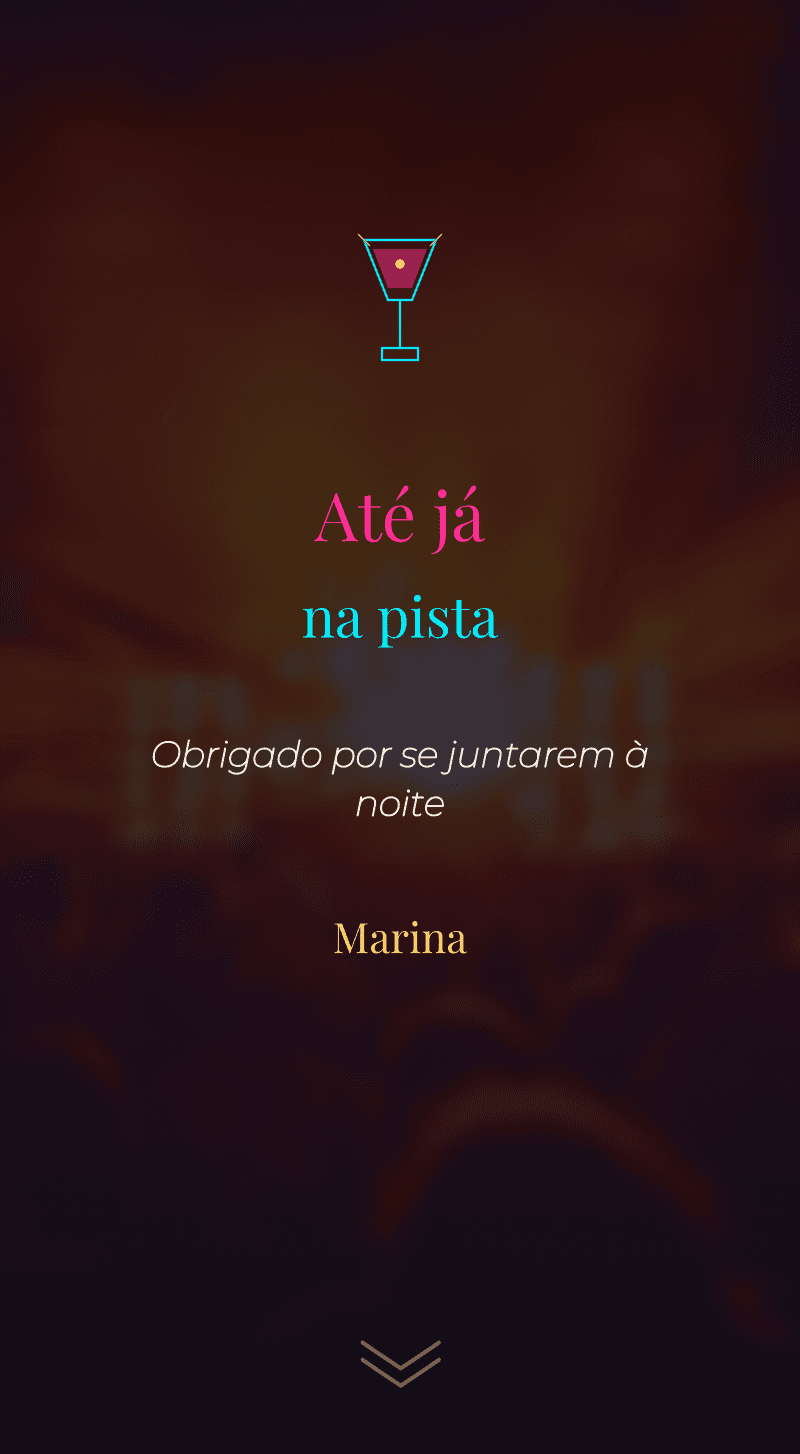 Aniversário — Noite Neon — Vemo-nos na pista