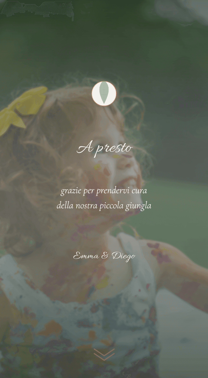 Baby Shower — Giungla Delicata — A presto