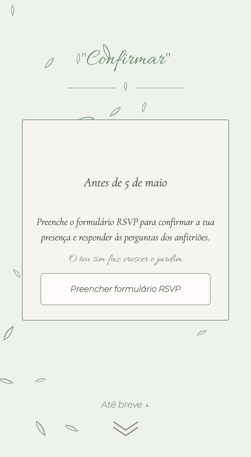 Baby Shower — Selva Suave — Confirma