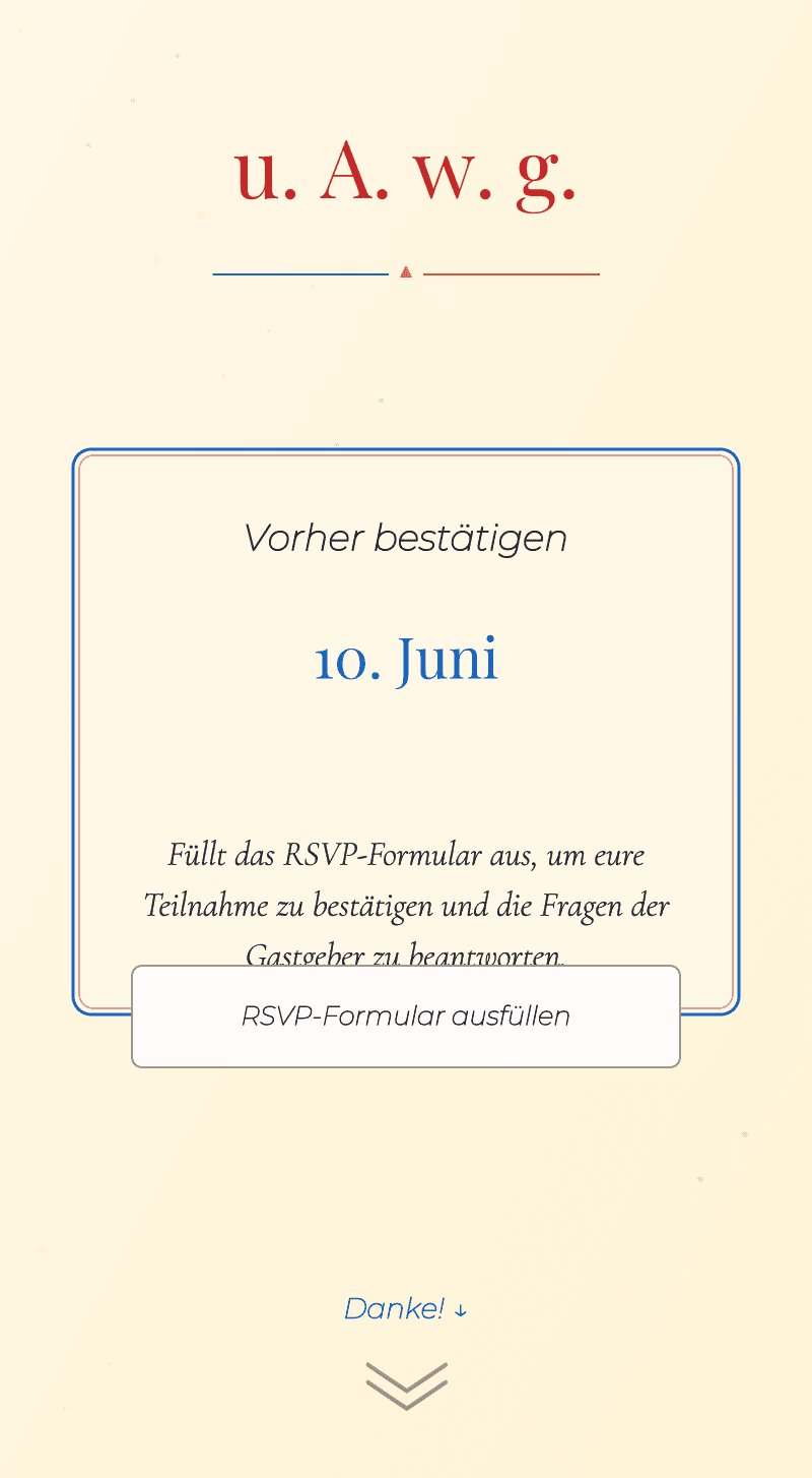 Geburtstag — Superheld — RSVP