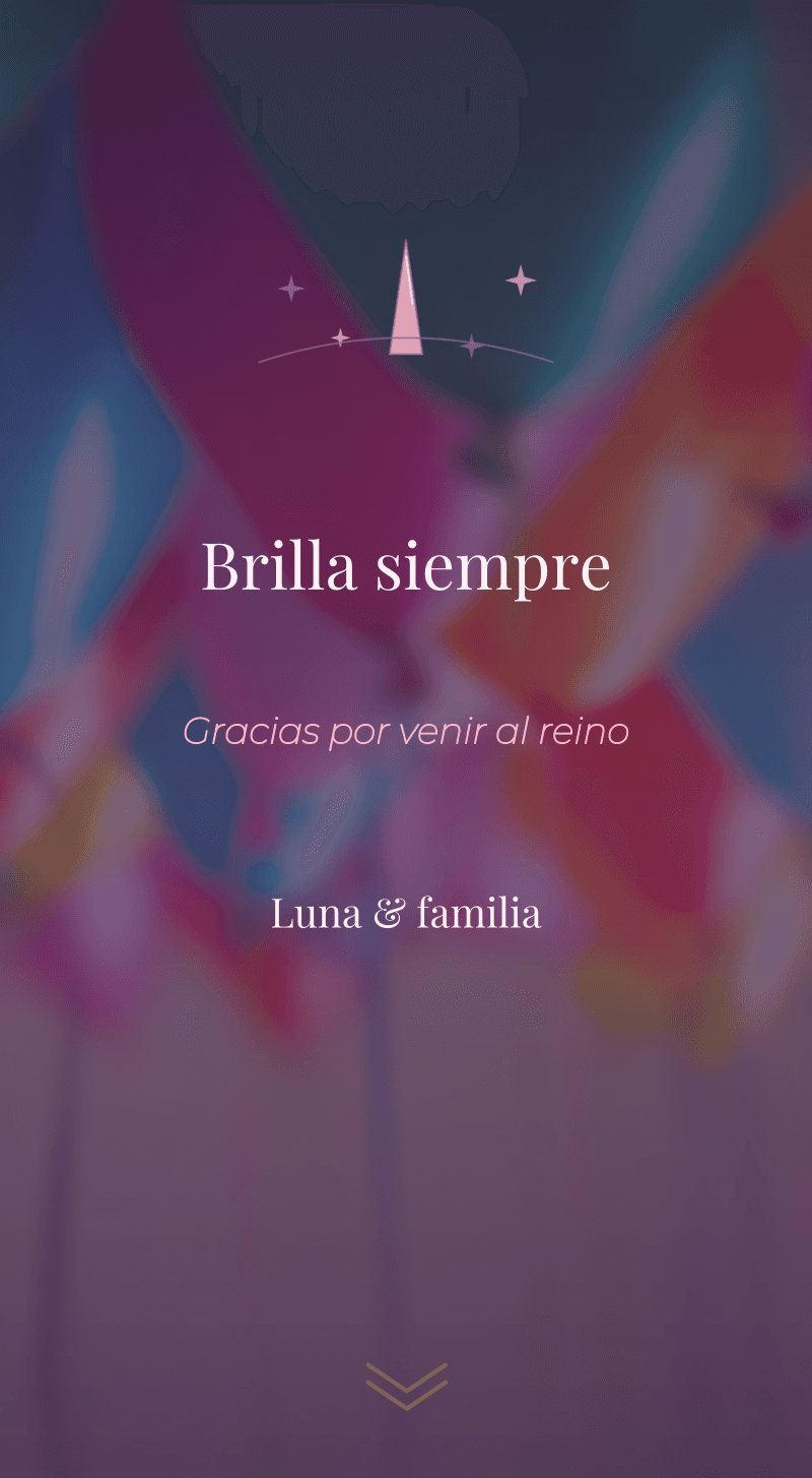 Cumple — Unicornio — Brilla siempre
