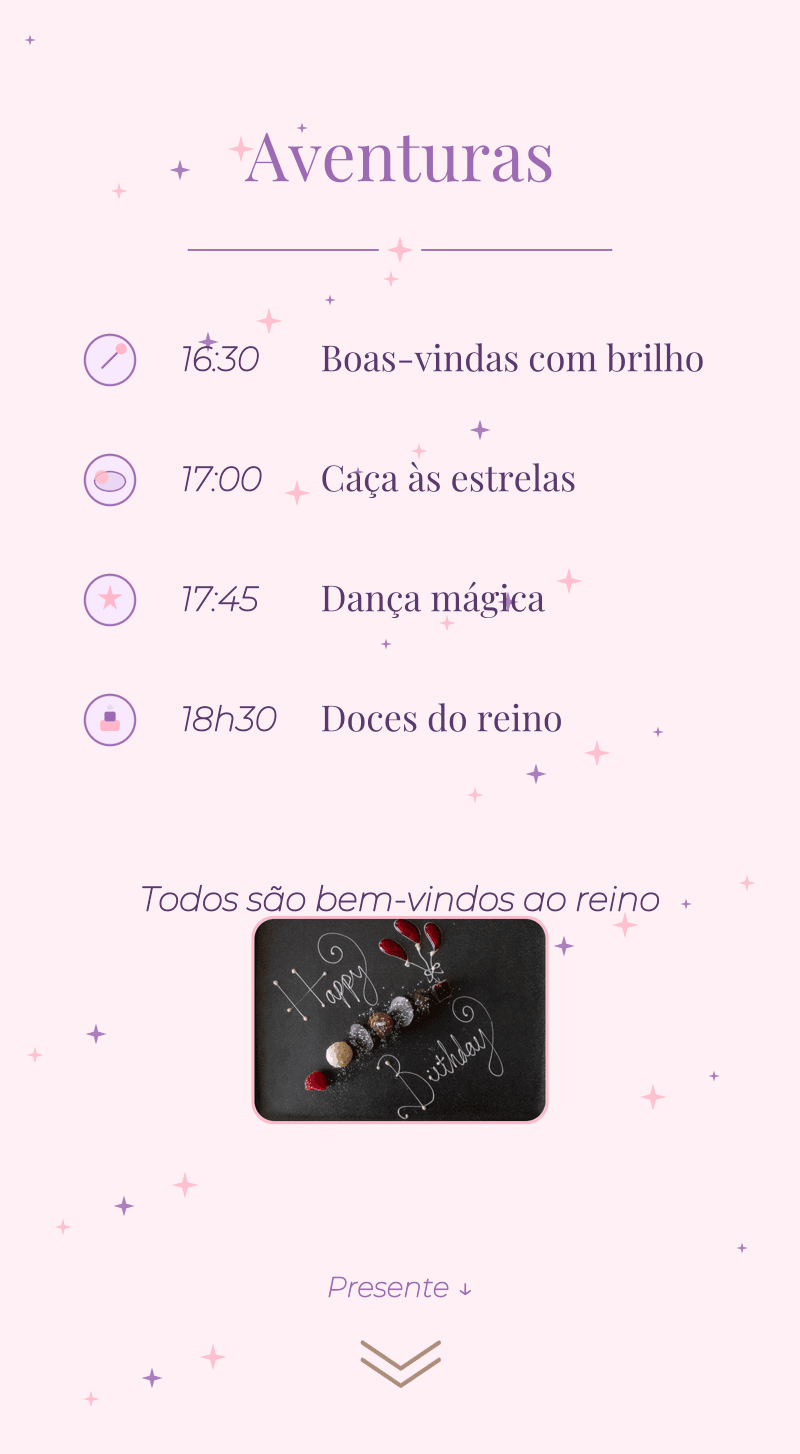 Aniversário — Unicórnio — Plano e lanche