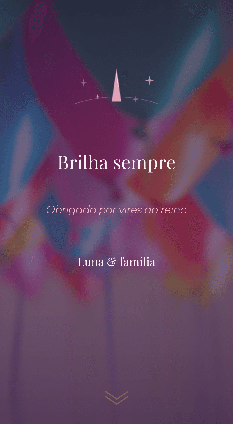 Aniversário — Unicórnio — Brilha sempre