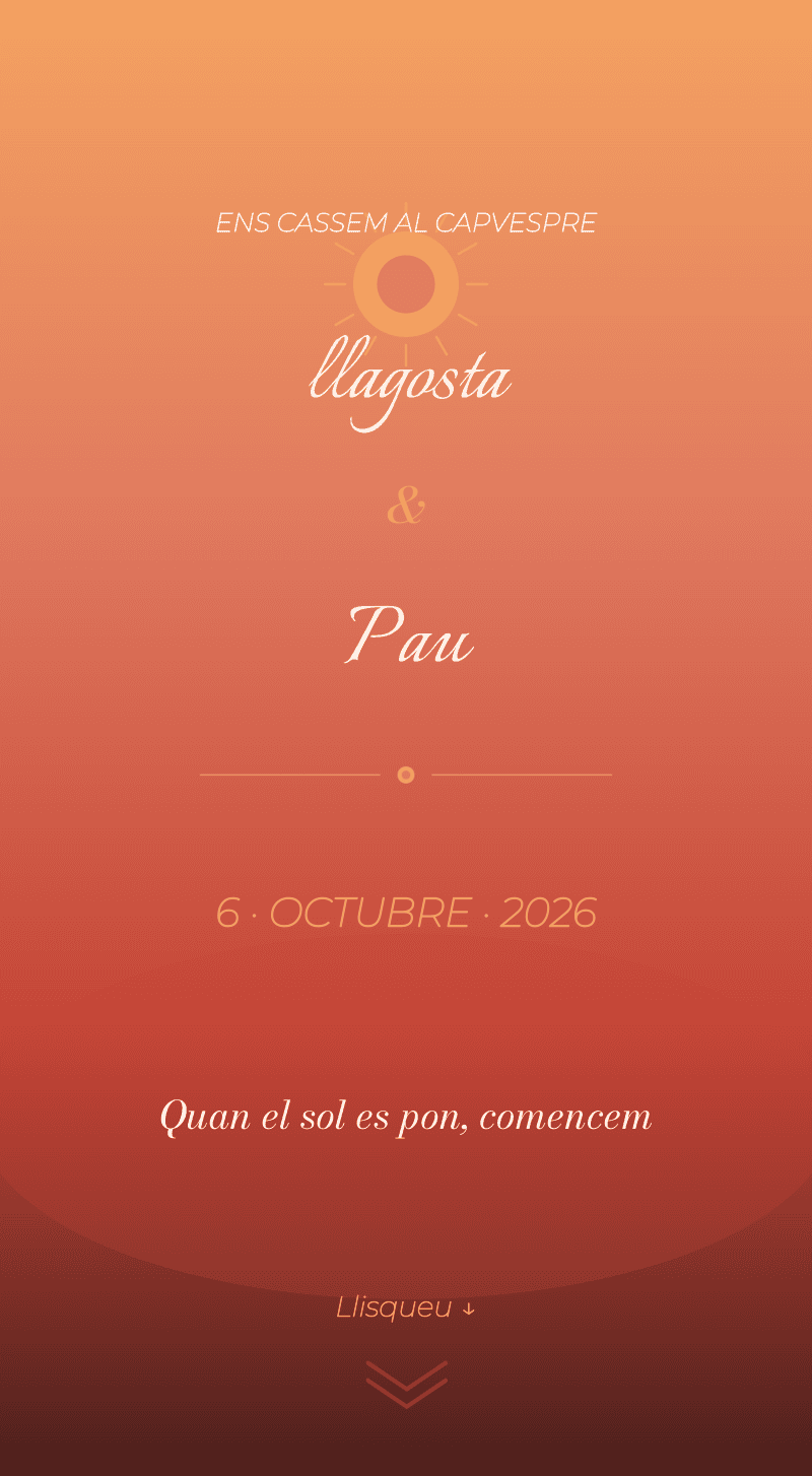 Noces — Capvespre