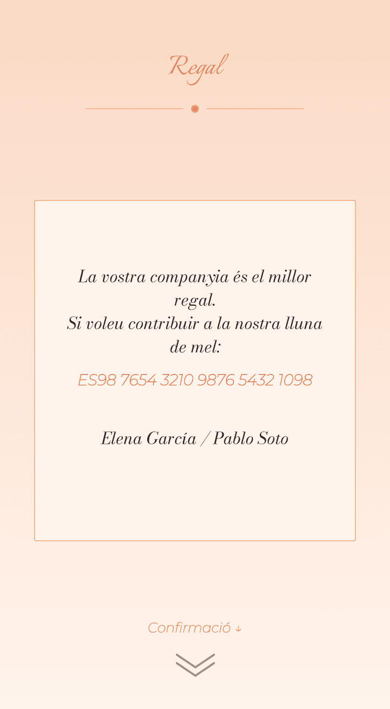 Noces — Capvespre — Regal