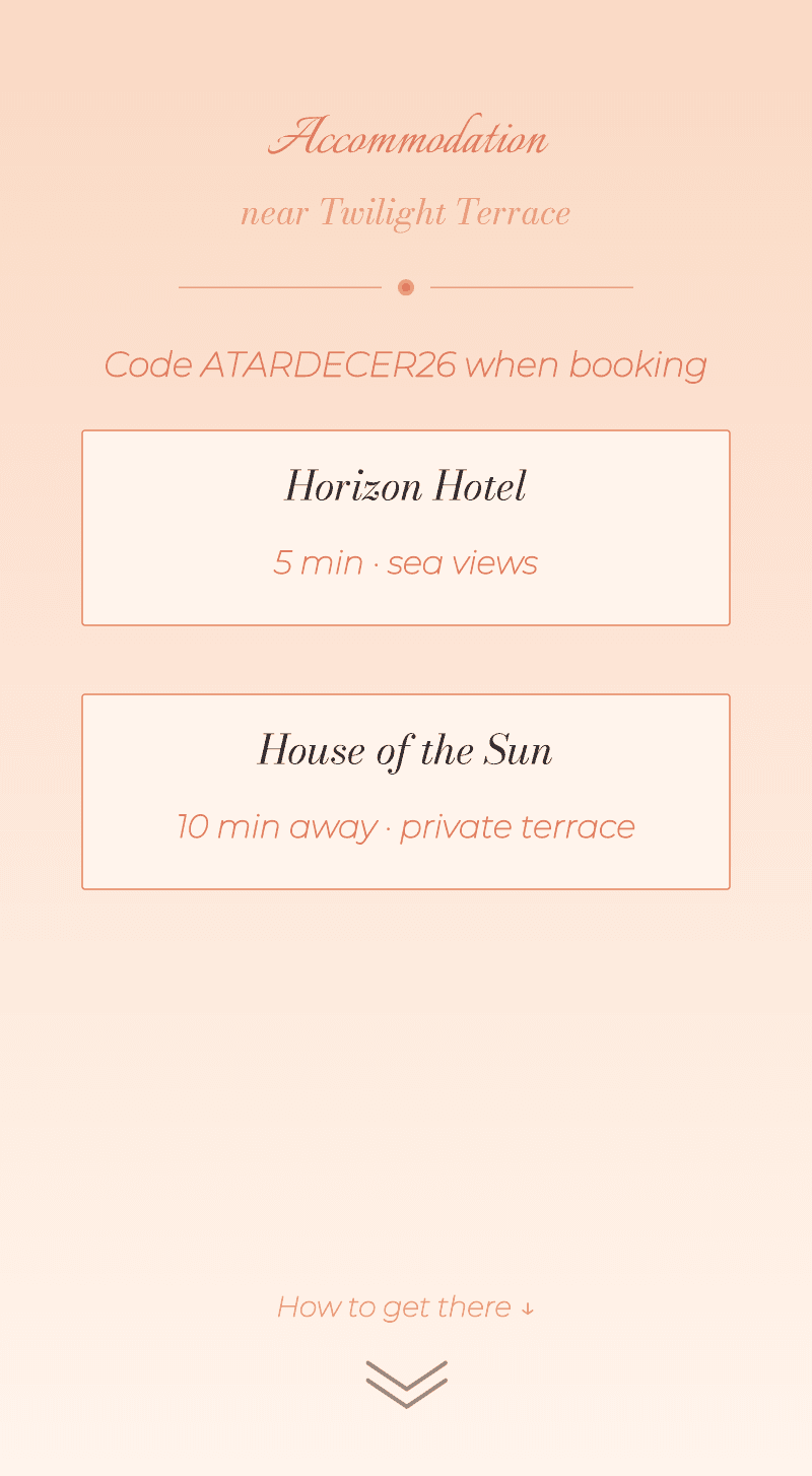 Wedding — Sunset — Stay