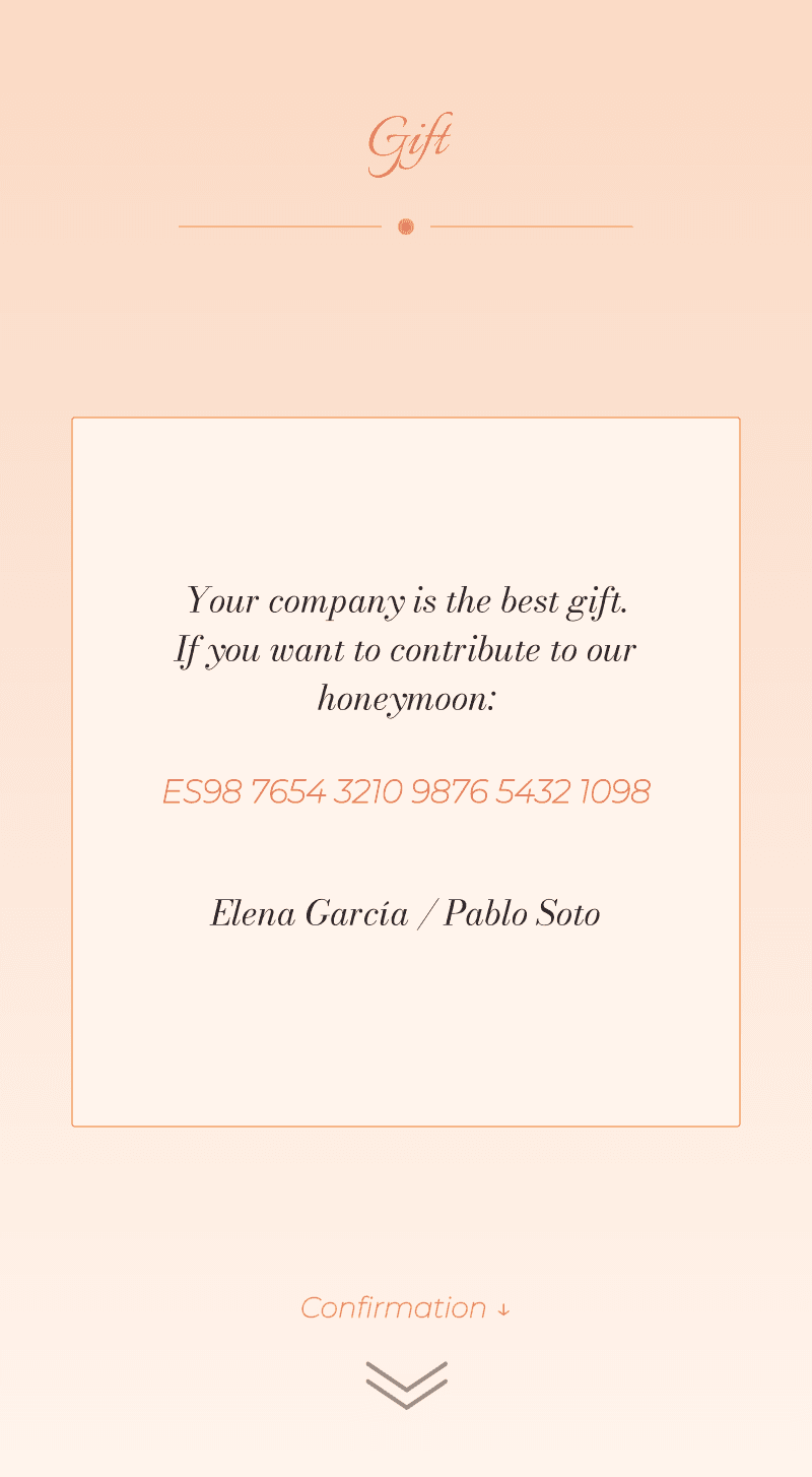 Wedding — Sunset — Gift