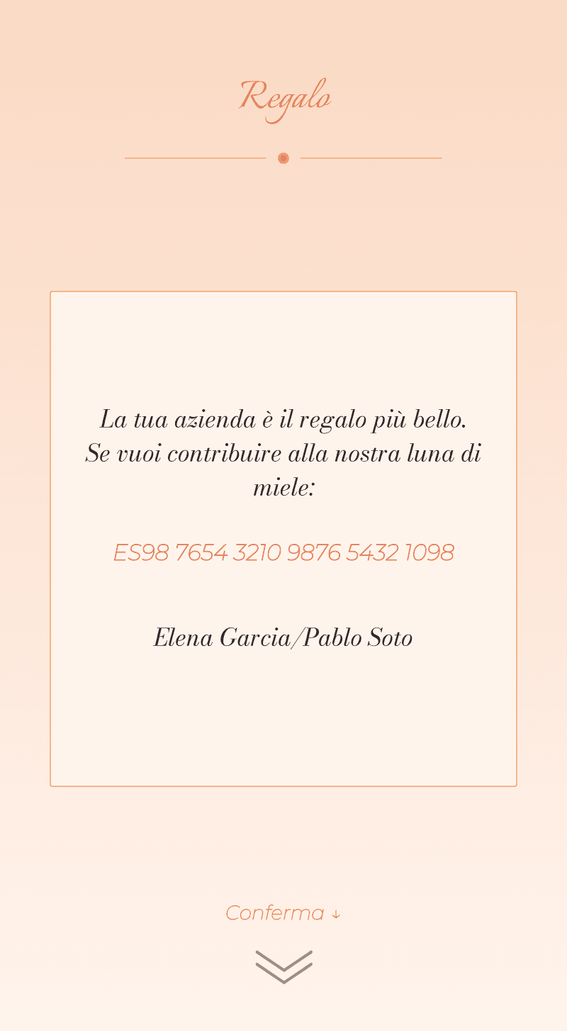 Matrimonio: tramonto — Regalo