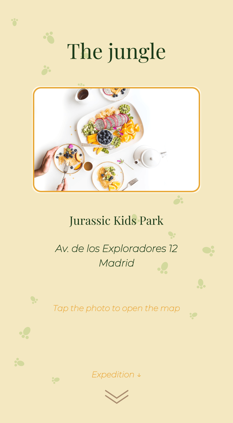 Birthday — Dinosaur — The jungle