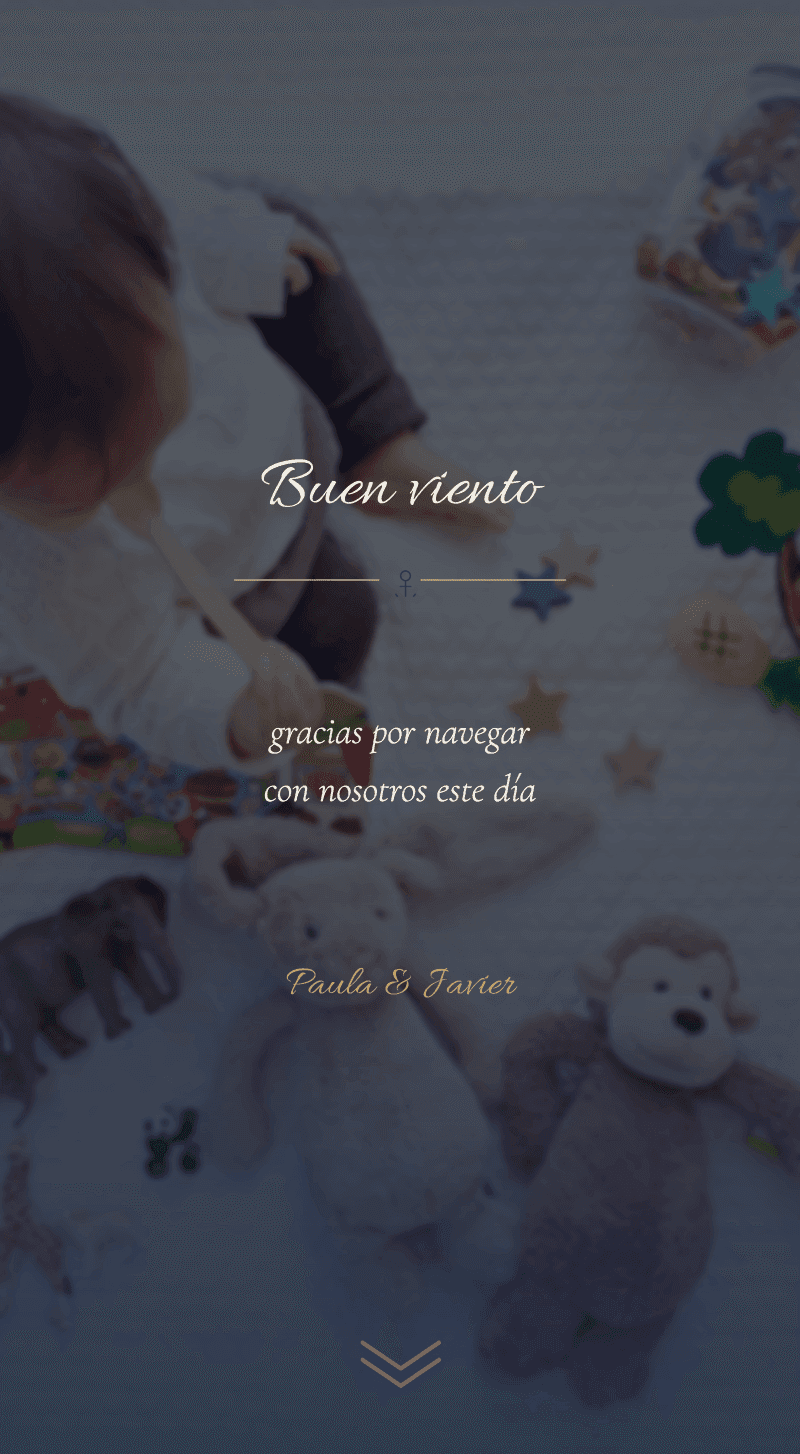 Baby Shower — Marinero Bebé — Buen viento