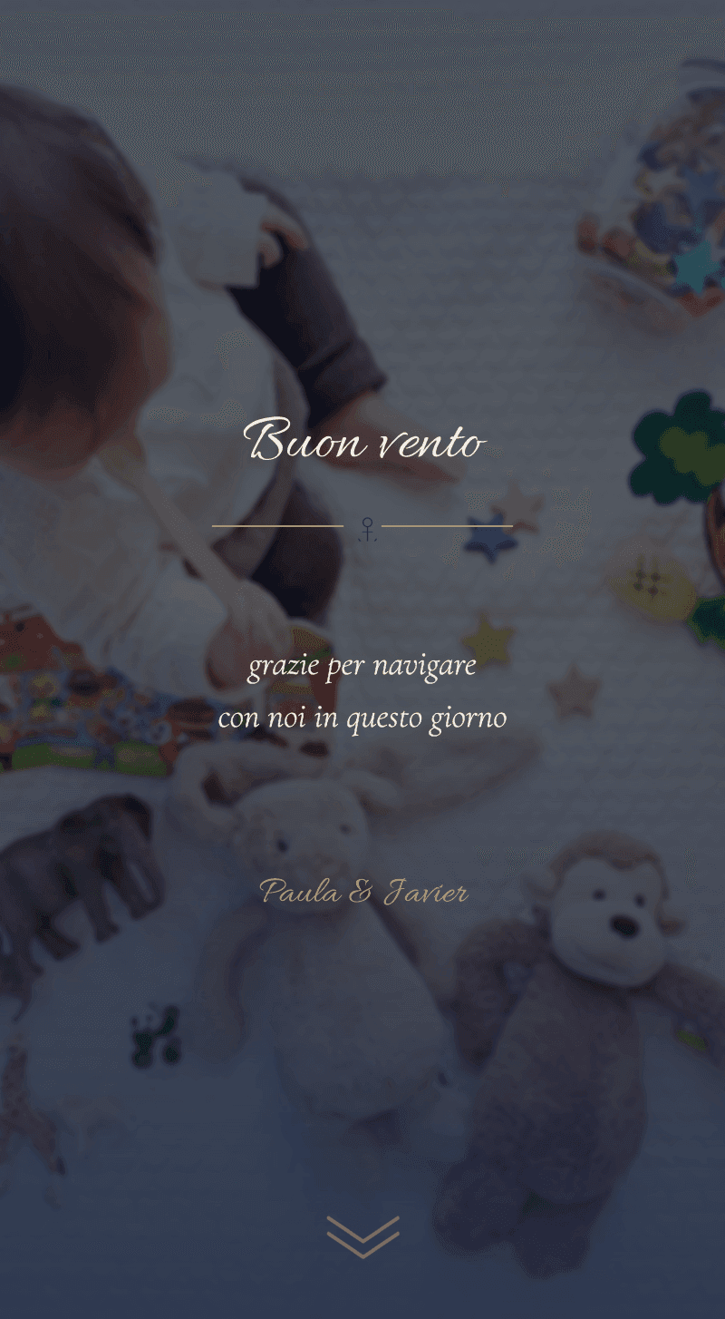Baby Shower — Piccolo Marinaio — Buon vento
