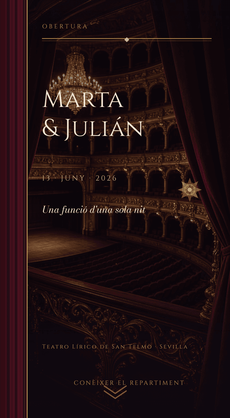 Boda — Òpera de Mitjanit — Obertura