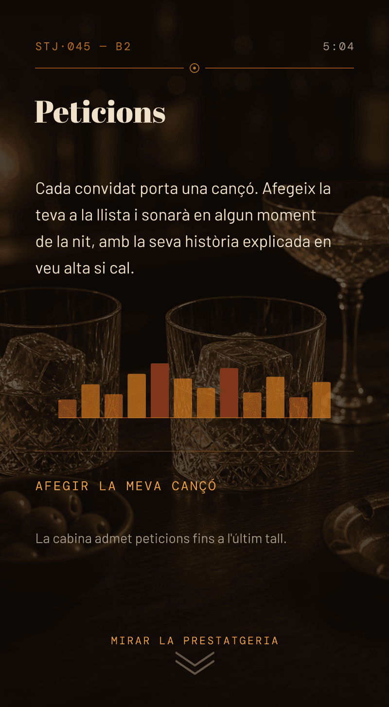 Aniversari — Cara B — Peticions