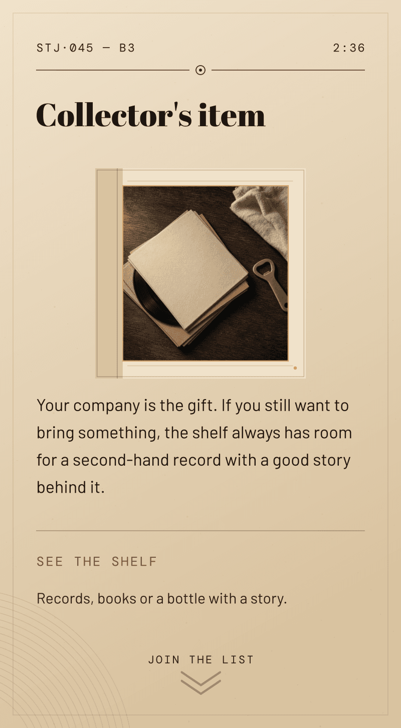 Birthday — Side B — Collector's item