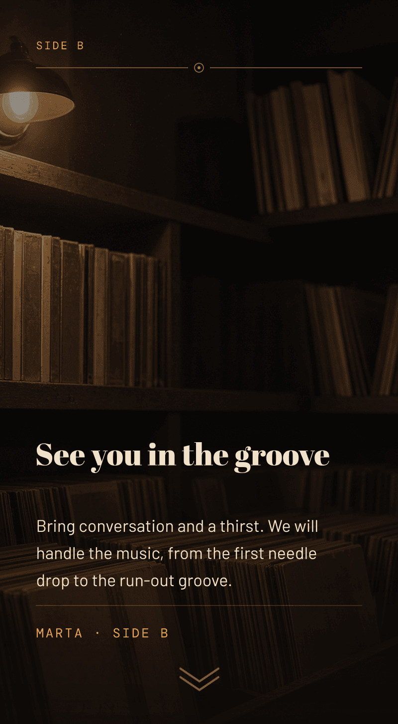 Birthday — Side B — Run-out groove