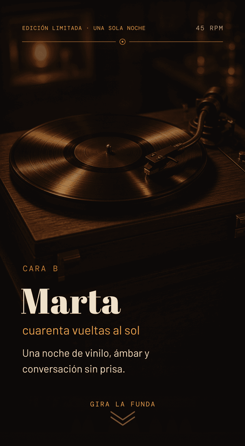 Cumpleaños — Cara B — Funda