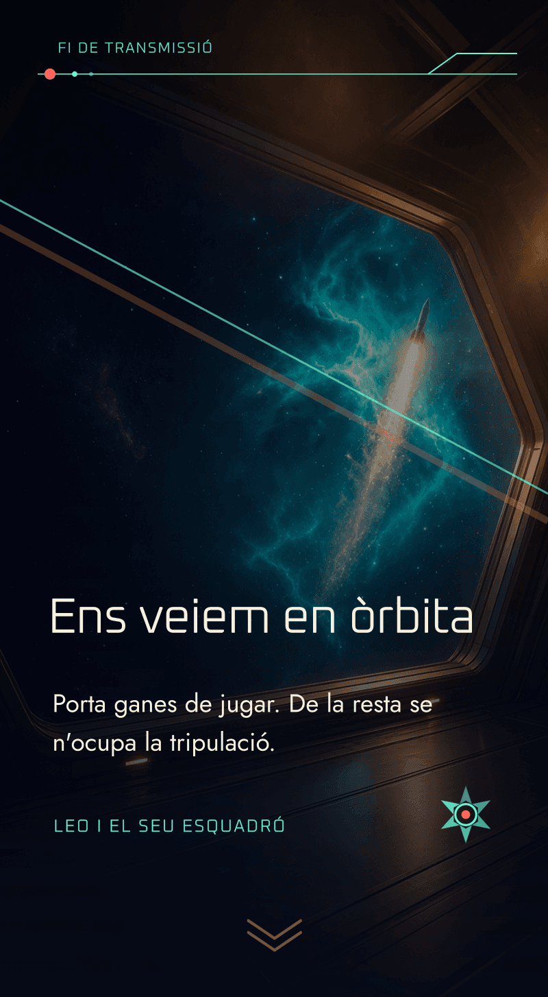 Aniversari — Esquadró Estel·lar — Tancament
