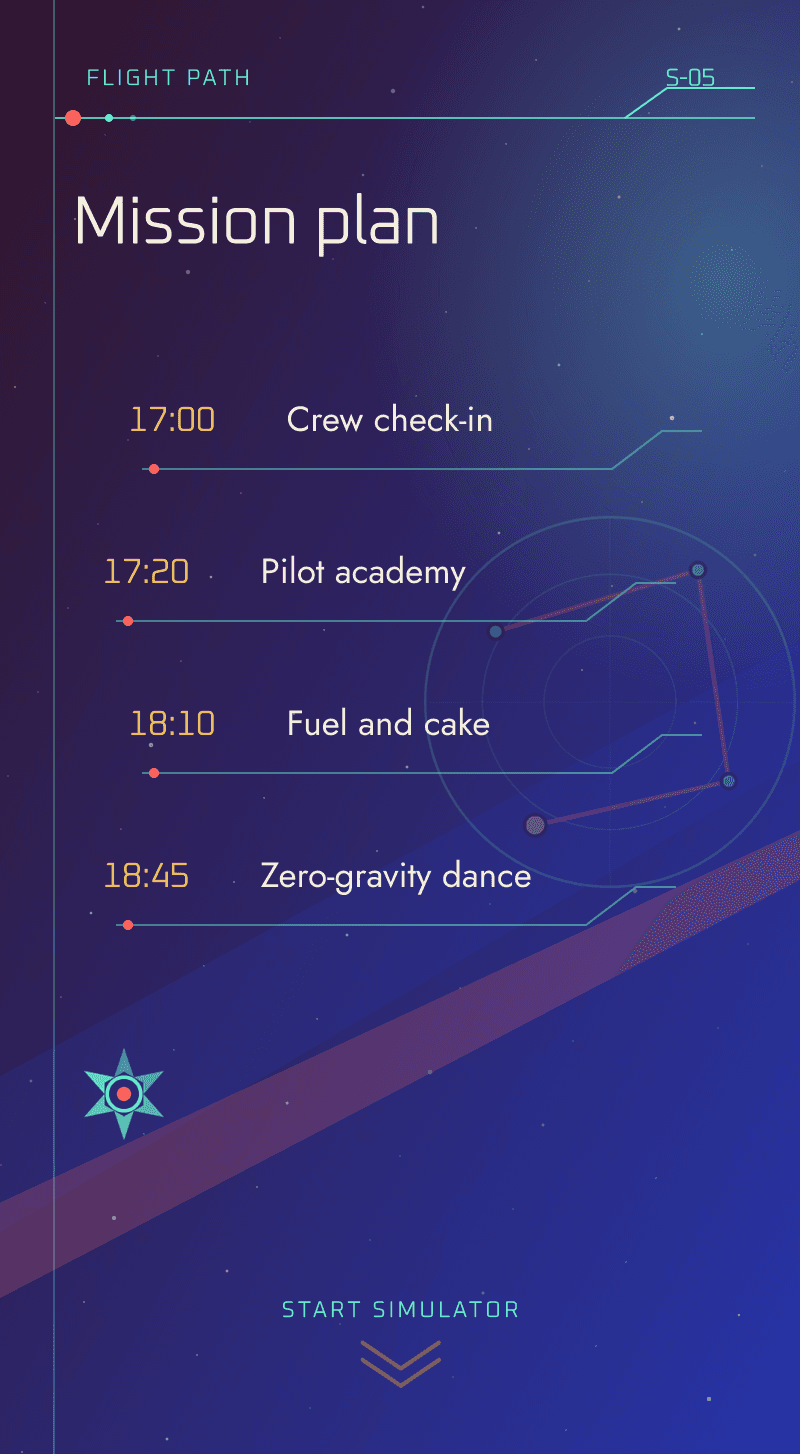 Birthday — Star Squadron — Plan