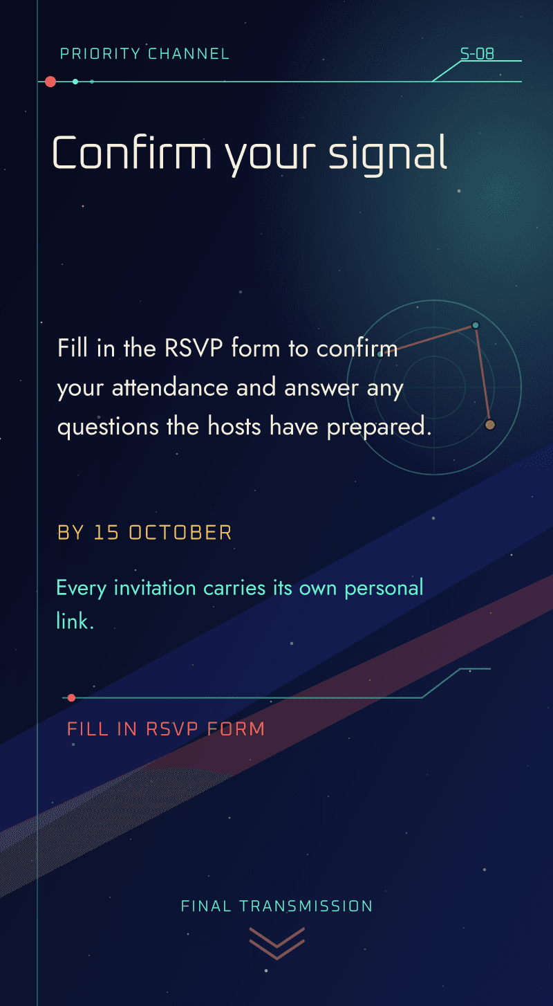 Birthday — Star Squadron — RSVP