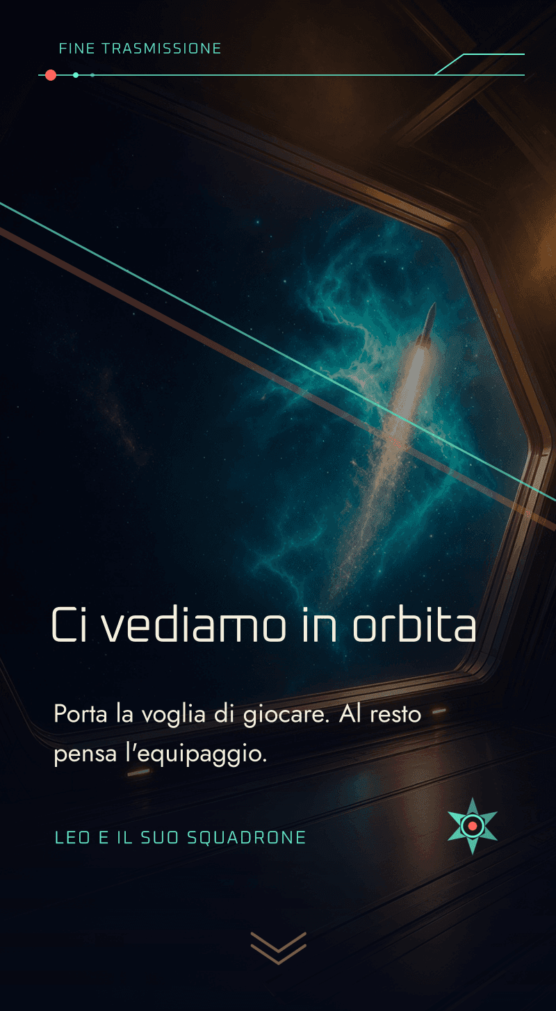 Compleanno — Squadrone Stellare — Chiusura