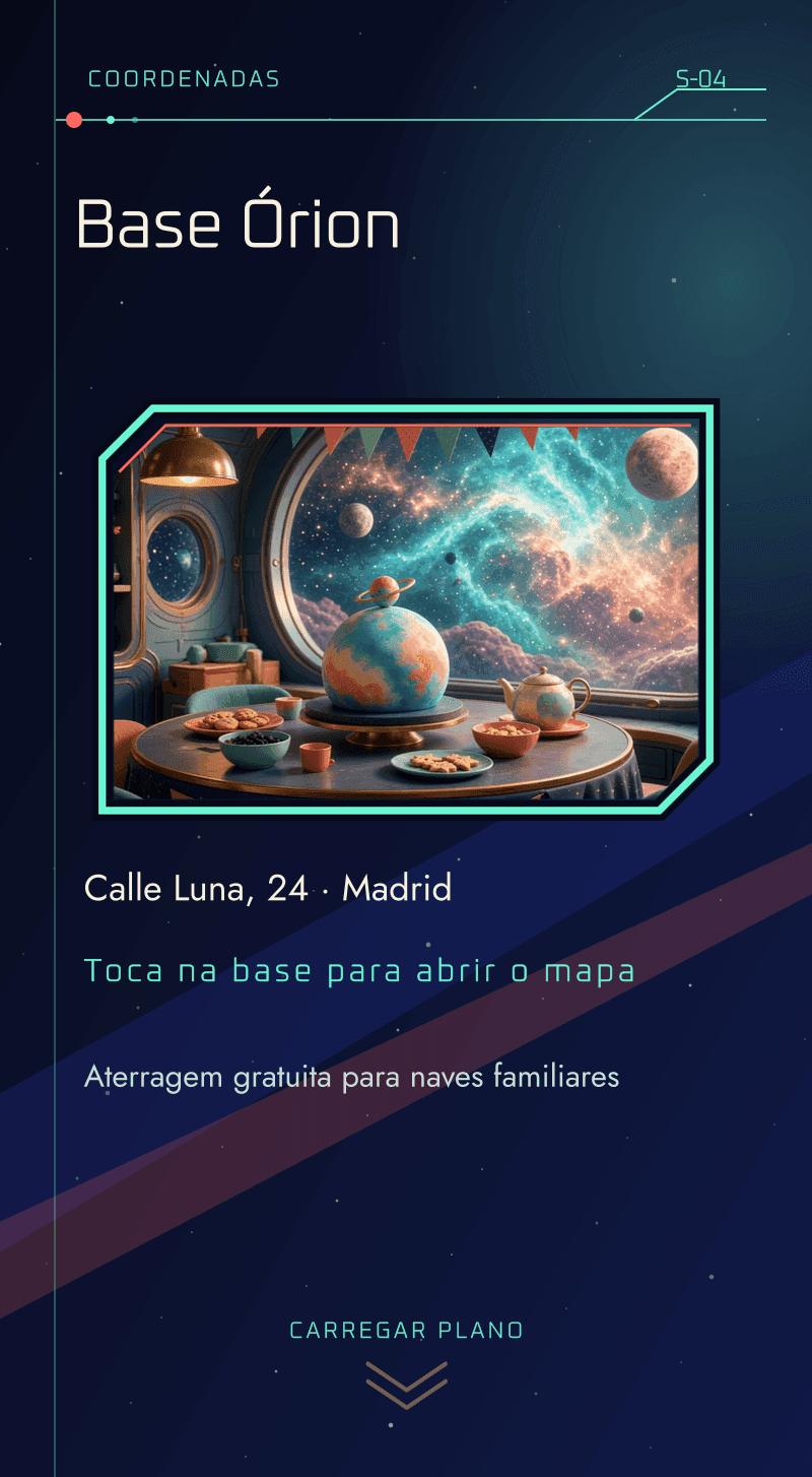 Aniversário — Esquadrão Estelar — Onde