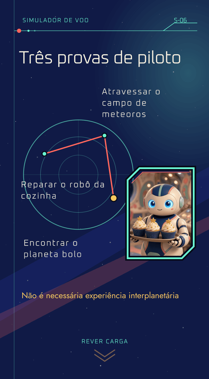 Aniversário — Esquadrão Estelar — Programa