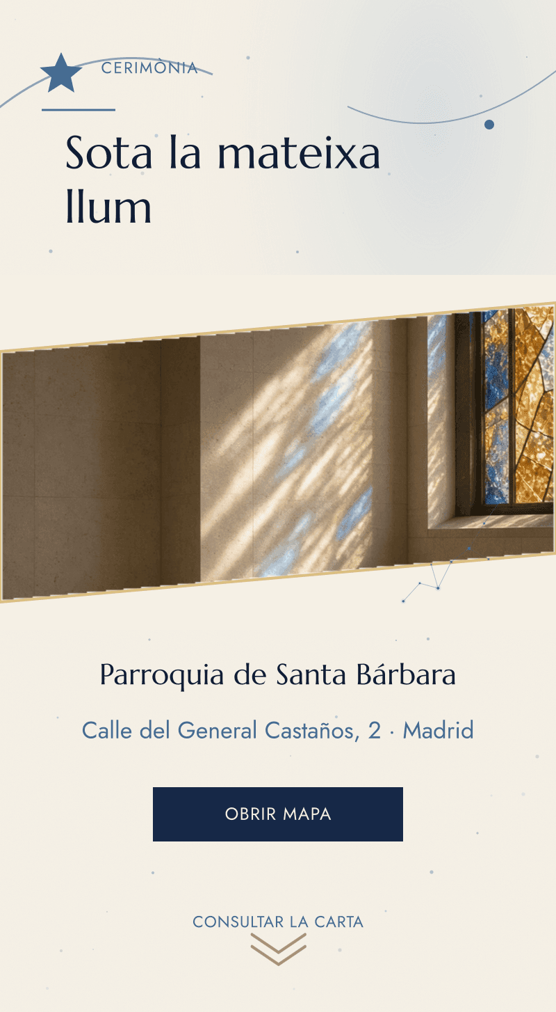 Bateig — El Cel d'Abril — Sota la mateixa llum