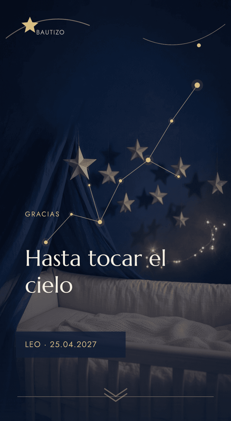 Bautizo — El Cielo de Abril — Hasta tocar el cielo