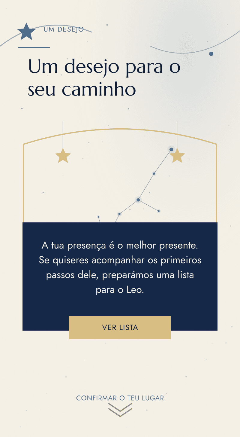 Batizado — O Céu de Abril — Um desejo para o seu caminho