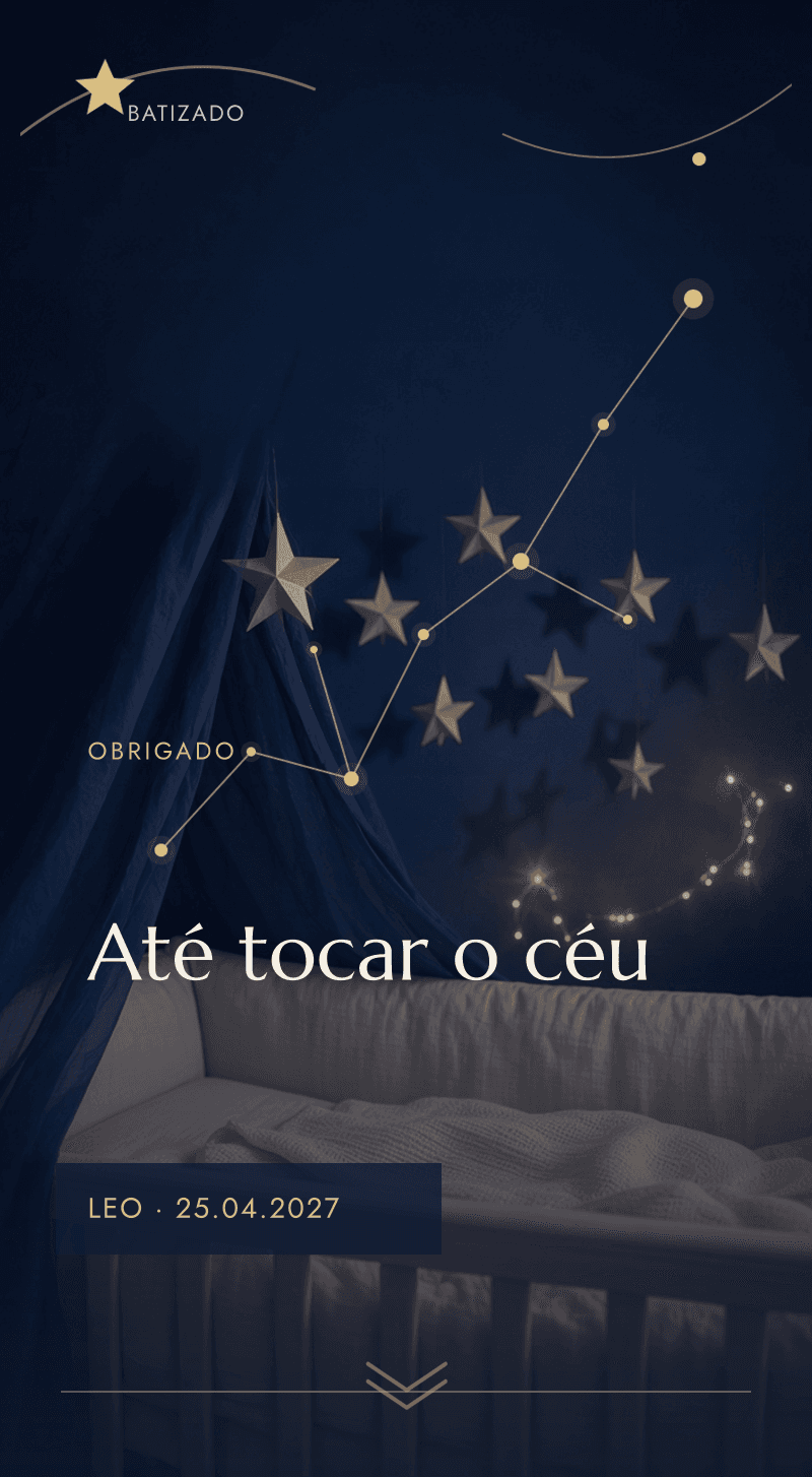 Batizado — O Céu de Abril — Até tocar o céu
