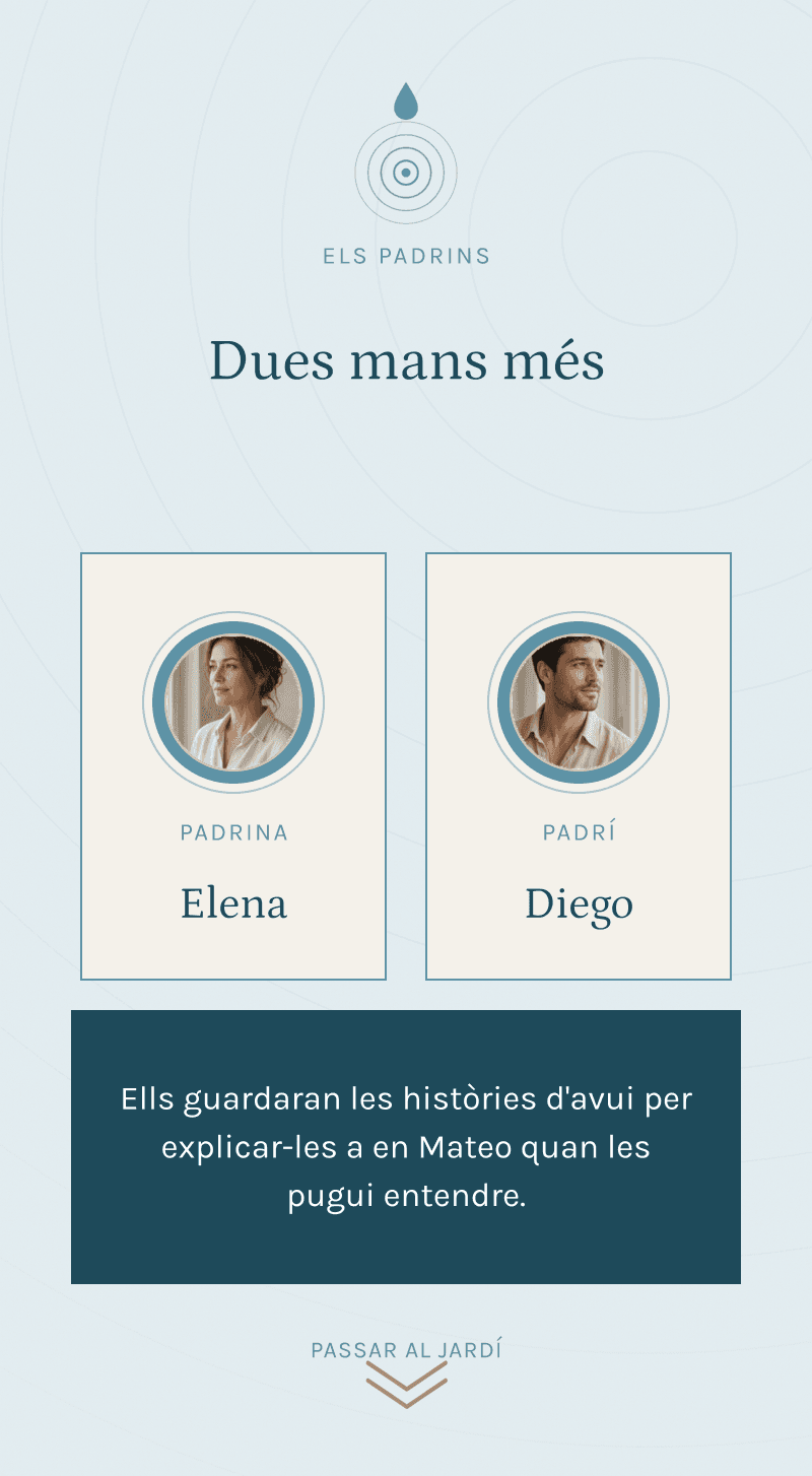 Bateig — Cercles d'Aigua — Dues mans més