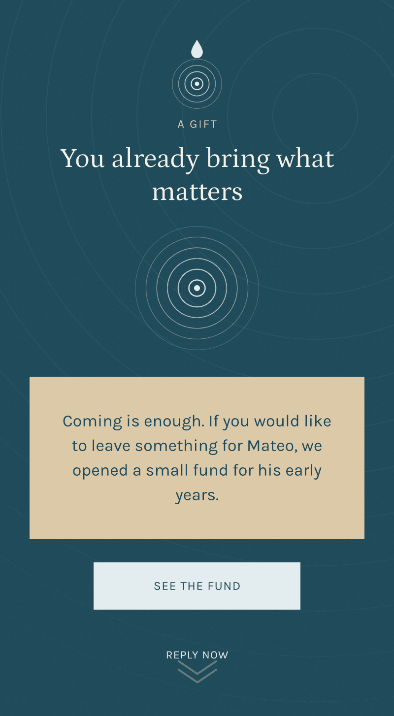 Christening — Circles of Water — What matters