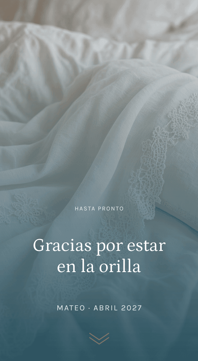 Bautizo — Círculos de Agua — Gracias por venir