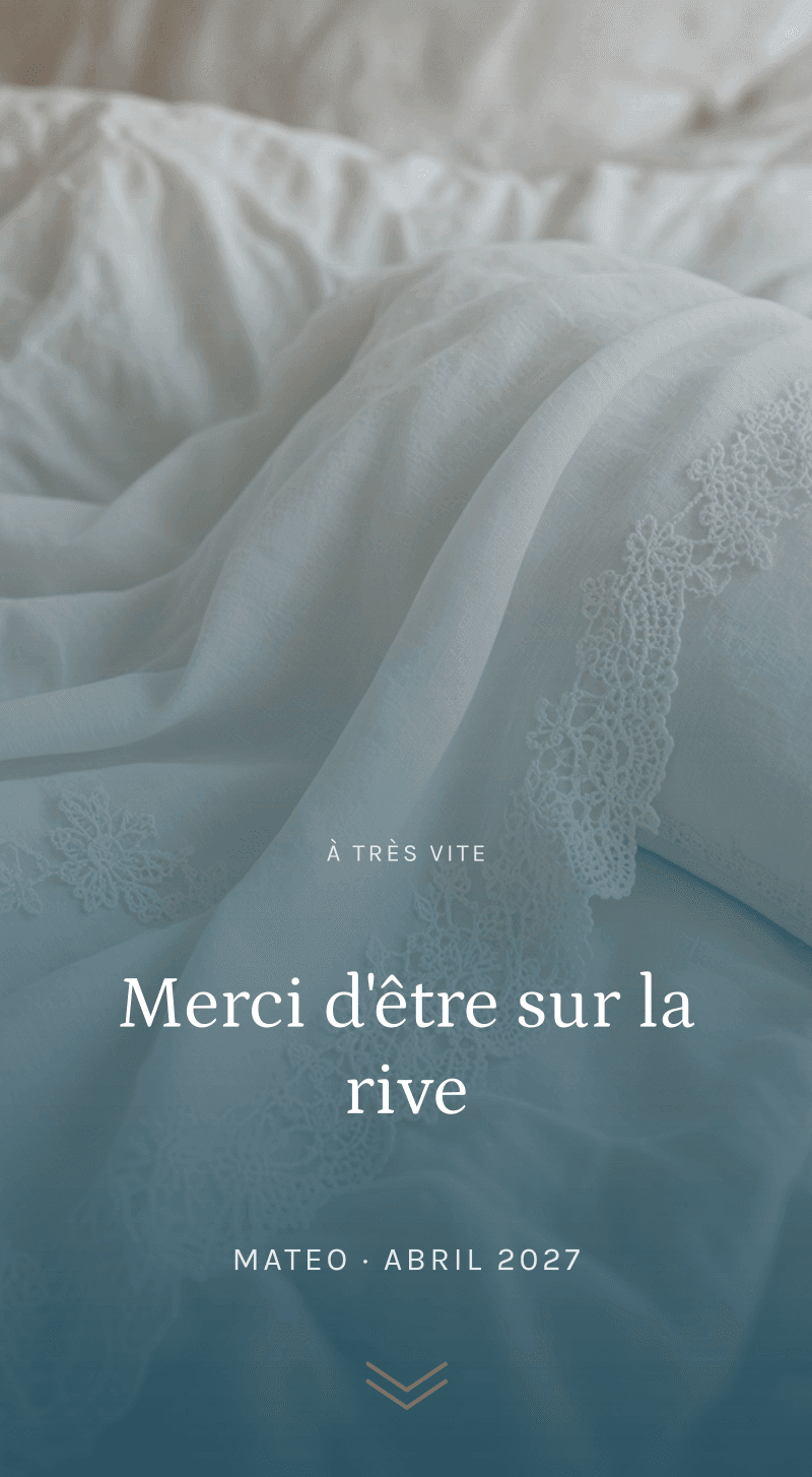 Baptême — Cercles d'Eau — Merci d’être venus